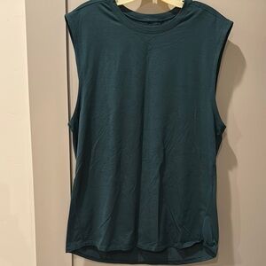 Lululemon Athletica Green Sleeveless Muscle Tee